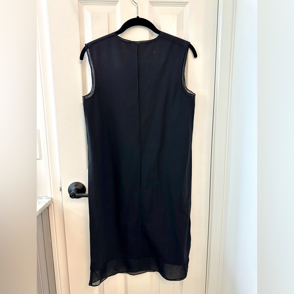 Vince // Sleeveless Sheath Black Dress - Picture 3 of 4